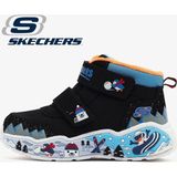 SKECHERS Play Scene Frosty Pals 407319N Ortopedik Bebek Çocuk Bot SİYAH