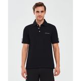 Skechers Polo Shirt M Short Sleeve Erkek Siyah Polo Yaka Tshirt M