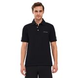 Skechers Polo Shirt M Short Sleeve Erkek Siyah Polo Yaka Tshirt M