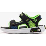Skechers Power Splash Büyük Erkek Çocuk Siyah Sandalet 402271L Bklm