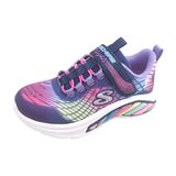 Skechers Rainbow Cruisers Kız Çocuk Işıklı Spor Ayakkabı Lacivert, 27 EU, 303722L NVMT, Lacivert Işıklı, Kız çocuk