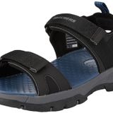 Skechers RELAXED FİT: TRESMEN - RYER Erkek Siyah Sandalet