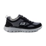 Skechers S Burns - Agoura 52635-BKGY Erkek Spor Ayakkabı Siyah Gri