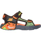 Skechers S-Lights: Creature-Splash Büyük Erkek Çocuk Siyah Sandalet 400614L Konforlu Tasarım