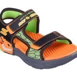 Skechers S-LİGHTS: CREATURE-SPLASH Erkek Çocuk Gs Siyah Işıklı Sandalet