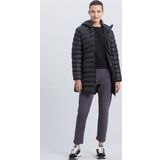 Skechers S212005-001W Essentil Maxi Lenght Hooded Jacket Kadin Spor Ceket