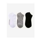 Skechers S221512-971 U 3 Pack Padded Low Cut Sock Unisex Çok Renkli Çorap