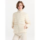 Skechers S231240-1983 W Essential Outerwear Beyaz Kadın Zip Ceket