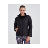 Skechers S232174-001 W Outerwear Padded Siyah Kadın Mont