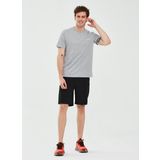 Skechers S241054-036 Gri Melanj Erkek T-shirt