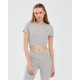 Skechers S241133-003 Performance Coll. W Sleeve Kadın Spor Tişört