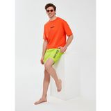 Skechers S241138-299 Swimwear 5 inch Swims Açık Yeşil Erkek Lastikli Bel Regular Fit Şort Mayo