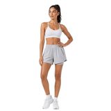Skechers S241144-4294 W Performance Coll. 4 Gri Kadın Şort