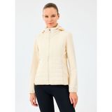 Skechers S242063-1983 W Padded Jacket Krem Kadın Mont
