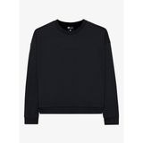 Skechers S242109-001 W Essential Crew Neck S Siyah Kadın Bisiklet Yaka Sweatshirt