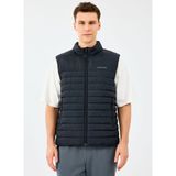 Skechers S242212-3817 M Outerwear Polar Lini Siyah Erkek Regular Fit Yelek