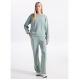 Skechers S2520013-3869 W Lounge Loose Wide L Yeşil Regular Fit Kadın Sweatpant
