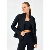 Skechers S2520190-3817 W Fitted Softshell Tu Siyah Kadın Zip Ceket