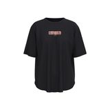 Skechers S2610063-3817 W Oversize Fit Graphi Siyah Kadın T-Shirt