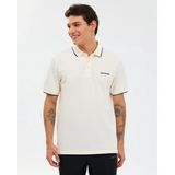 Skechers S2610078-3855 M Piping Detail Erkek Polo Tişört - 2XL - Beyaz
