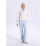 Skechers S2610152-0721 W Essential Wide Leg Mavi Kadın Sweatpant