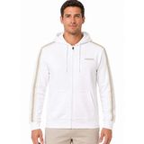 Skechers S2620120-3855 M LW Stripe Zip Hoodi Beyaz Erkek Zip Ceket