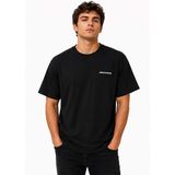 Skechers S2620191-3817 M Oversize Essential Siyah Bisiklet Yaka Düz Erkek T-Shirt
