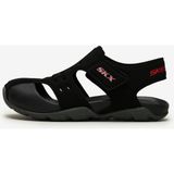 Skechers Side Wave Erkek Çocuk Sandalet 92330L BKCC - Siyah