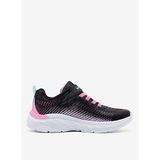 Skechers Siyah-Pembe Kız Çocuk Koşu Ayakkabısı 303599L BKMT BOUNDLESS