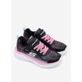 Skechers Siyah-Pembe Kız Çocuk Koşu Ayakkabısı 303599L BKMT BOUNDLESS