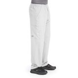 Skechers SK0215 Erkek 4 Cepli Yapılı Kargo Ovma Pantolonu, Beyaz, XL