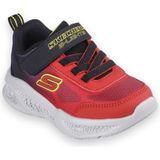 Skechers Skechers Meteor-Lights - Krendox Küçük Erkek Çocuk Kırmızı Işıklı Spor Ayakkabı 401495N Rdbk