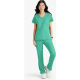 Skechers SKT147 – SK201 Kadın Scrubs Takım – Ithal, Konforlu ve Çevre Dostu Premium Doktor Forması - Açık Yeşil