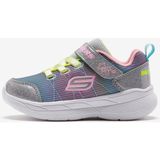 Skechers Snap Sprints 2.0 - Stars Away Küçük Kız Çocuk Gri Spor Ayakkabı 303518N Gymt