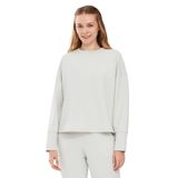 SKECHERS Soft Touch W Crew Neck Sweatshirt KADIN Gri Sweatshirt