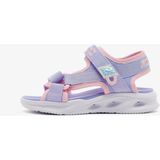 SKECHERS SOLA GLOW SANDAL Büyük Kız Çocuk Mor Işıklı Sandalet 303024L LVLP