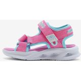 SKECHERS Sola Glow Sandal Büyük Kız Çocuk Pembe Işıklı Sandalet 303024l Hpaq