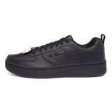 Skechers Sport Court 92 Siyah Deri Erkek Çocuk Spor Ayakkabı