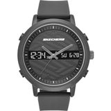 Skechers SR5071 Erkek Kol Saati Pilli (Quartz) Siyah Kasa ve Kordon ile Suya Dayanıklı