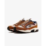 Skechers Stamina - Akur 232570 TNV Erkek Bej Sneakers