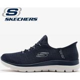 Skechers Summits Classy Night 150128TK-NVSL Slip-Ins Unisex Spor Ayakkabı - Lacivert