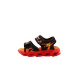 Skechers THERMO-SPLASH - HEAT TİDE Erkek Çocuk Ps Siyah Işıklı Sandalet