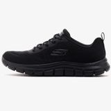 Skechers-Track New Staple Mens Sneaker Nefes Alabilen Erkek Günlük Spor Ayakkabı Siyah