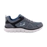 Skechers Track - Scloric 52631-GYNV Erkek Spor Ayakkabı Gri Lacivert