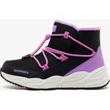 Skechers Turbo Tread Kız Çocuk Bot 303492L - Siyah - Mor-001