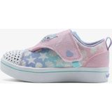 Skechers Twi-Lites-Twinkle Pets Kids Light Sneaker Cırt Cırtlı Işıklı Sesli Çocuk Ayakkabısı Pembe