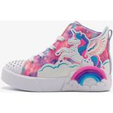 Skechers Twinkle Magic Kids Sneaker Lastik Bağcıklı Işıklı Çocuk Ayakkabısı Mor