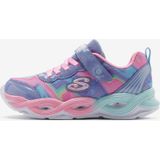 Skechers Twisty Glow - Sorbet Swirl 303716L PWMT Işıklı Gri Kız Çocuk Spor Ayakkabı