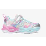 Skechers Twisty Glow - Sorbet Swirl Büyük Kız Çocuk Gri Işıklı Spor Ayakkabı 303716L Smlt 303716L-SMLT JUSTSTEP