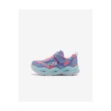 SKECHERS TWİSTY GLOW - SORBET SWİRL Küçük Kız Çocuk Açık Gri/Çok Renkli Işıklı Spor Ayakkabı 303716N PWMT